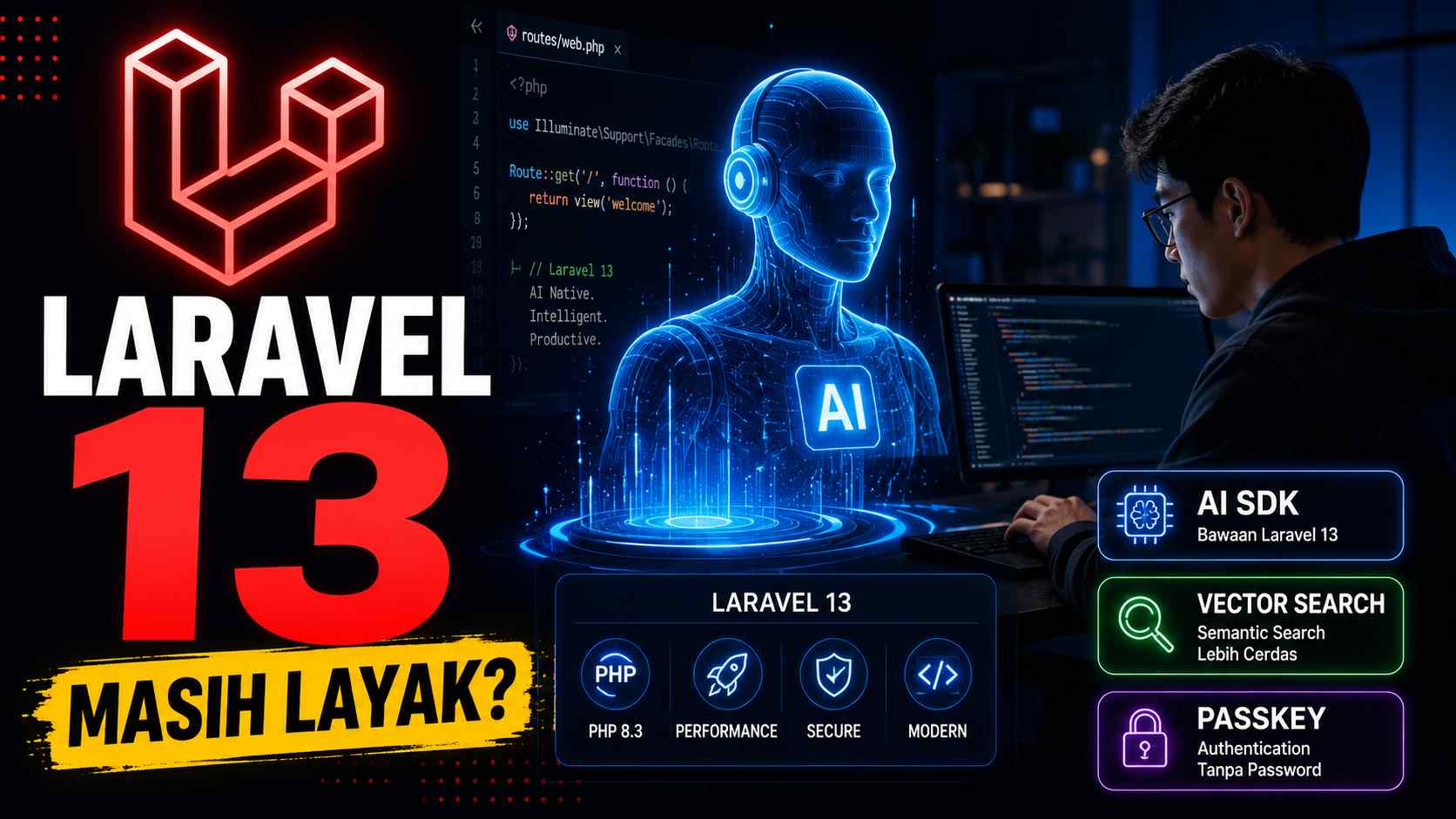 Laravel 13 Rilis di 2026: AI Jadi Warga Kelas Satu, PHP Makin Sulit Dikalahkan!